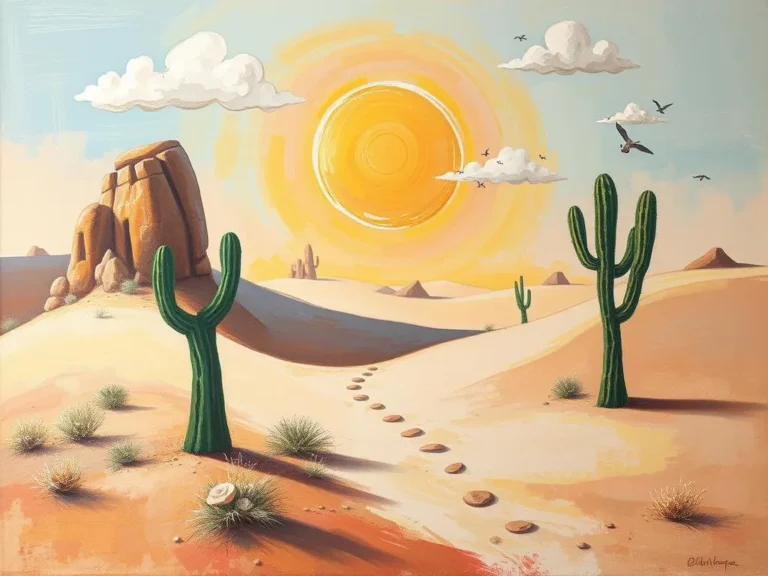 A Glimpse of Uncharted Possibilities: Dreams About Deserts