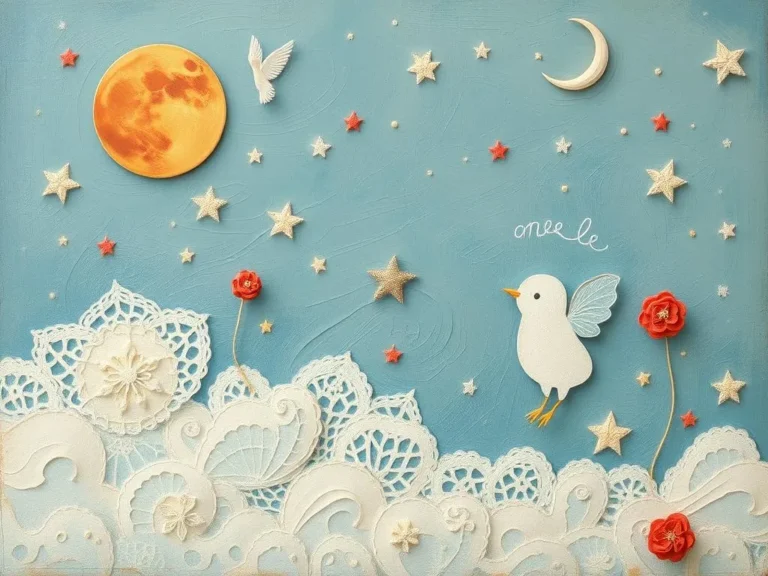 A Lacy White Pin in Dreams and Its Symbolism
