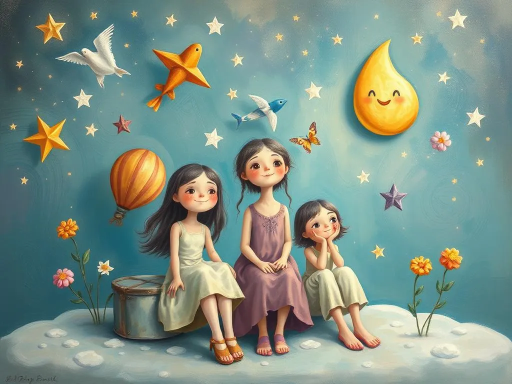 a peek into the world of dreams group of girls