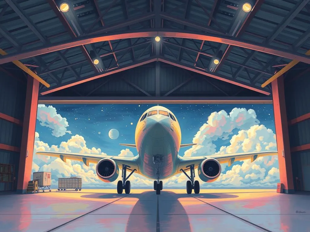 airplane hangar dream symbolism