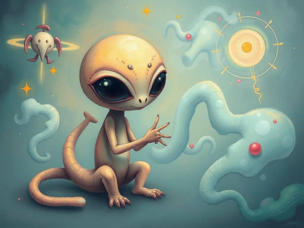 alien creatures dream symbol