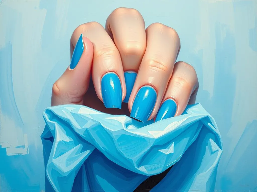 azure allure unveiling mystery blue nail polish dreams