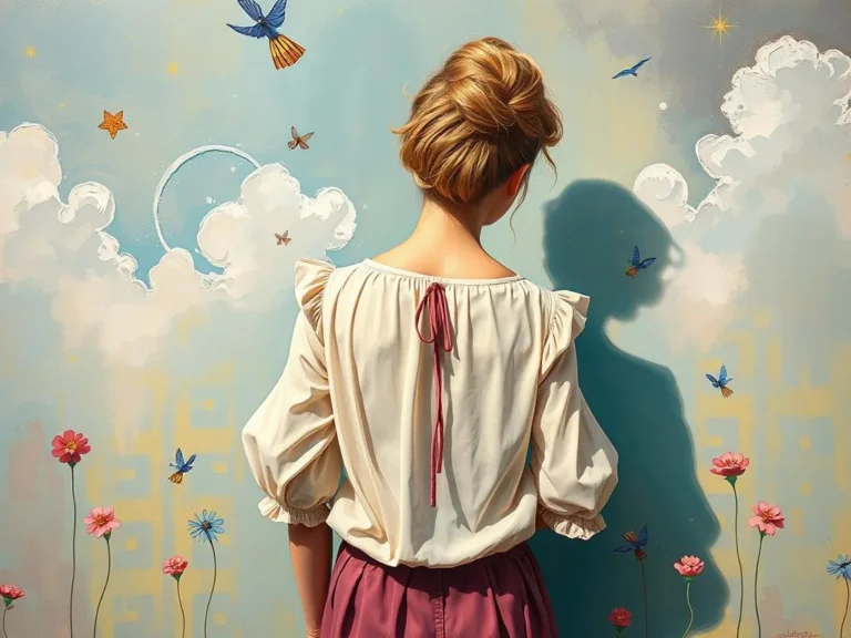 Backless Blouse Dream Symbolism