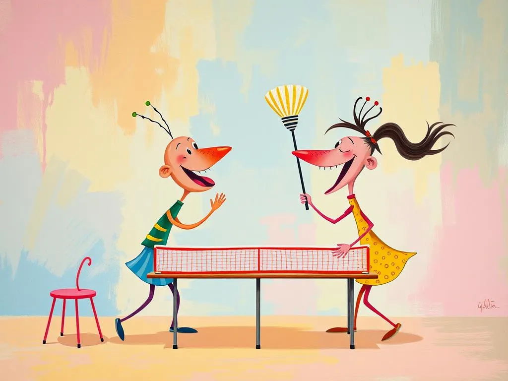 badminton and table tennis dream symbols