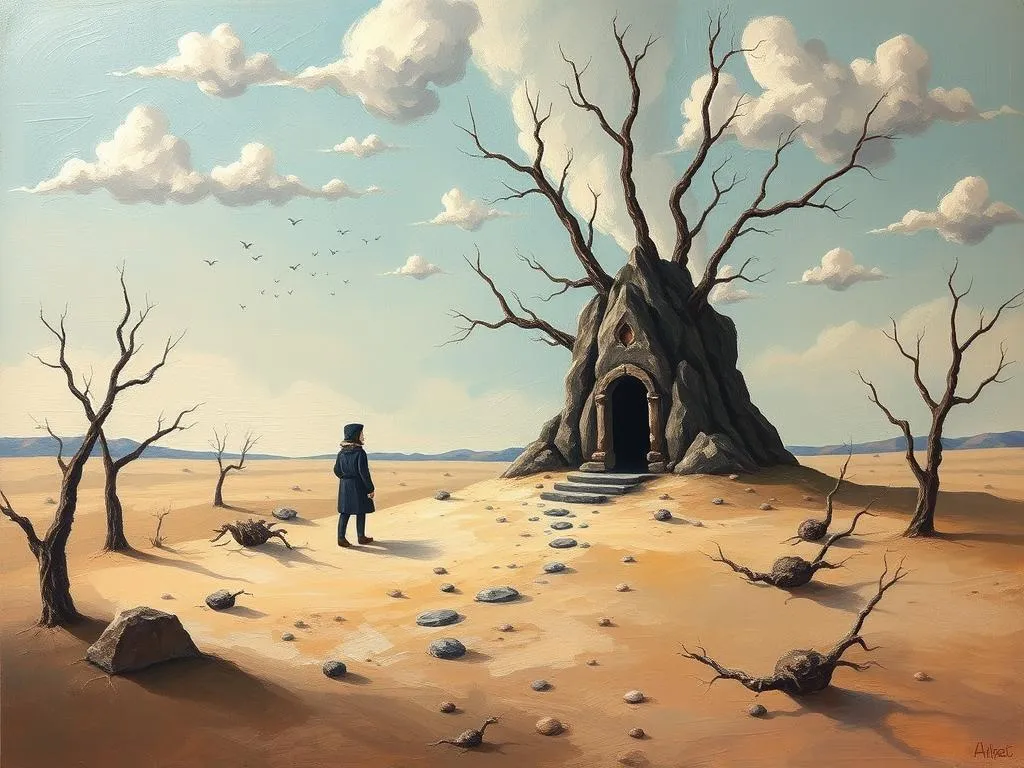 barren wasteland exploring the depths of your subconscious