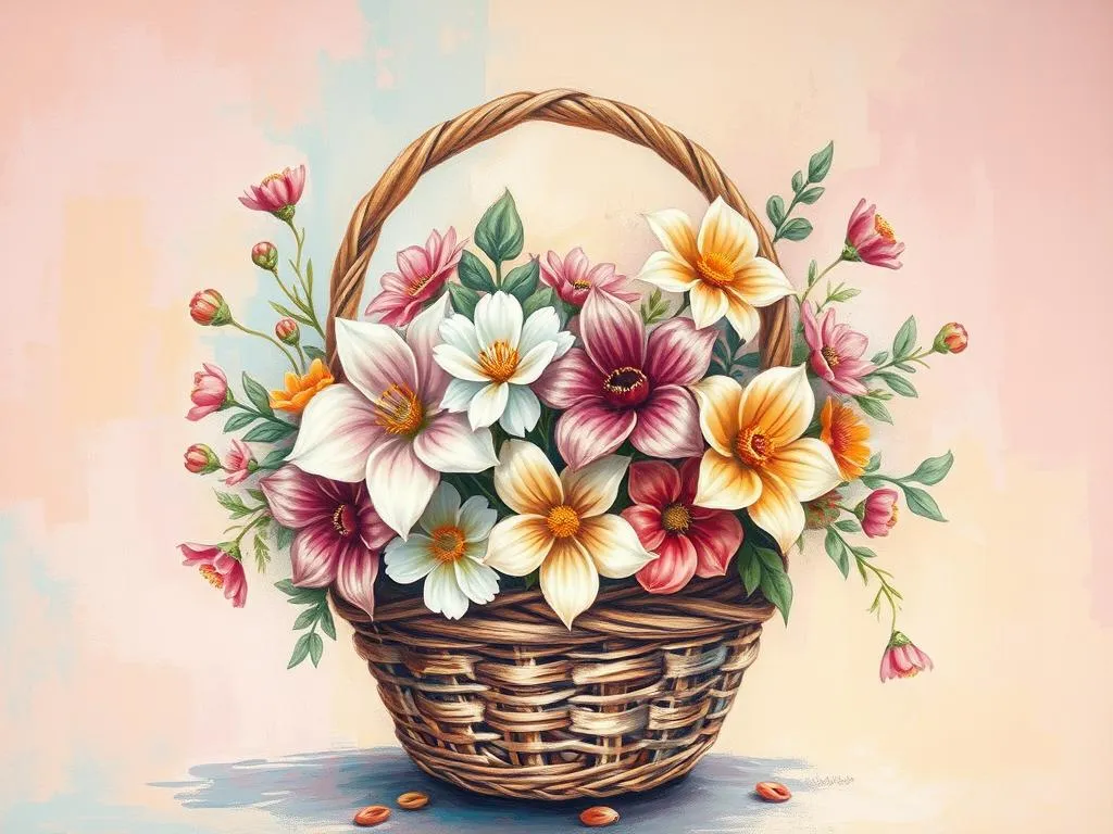 basket of flowers dream meaning