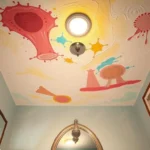 bathroom ceiling