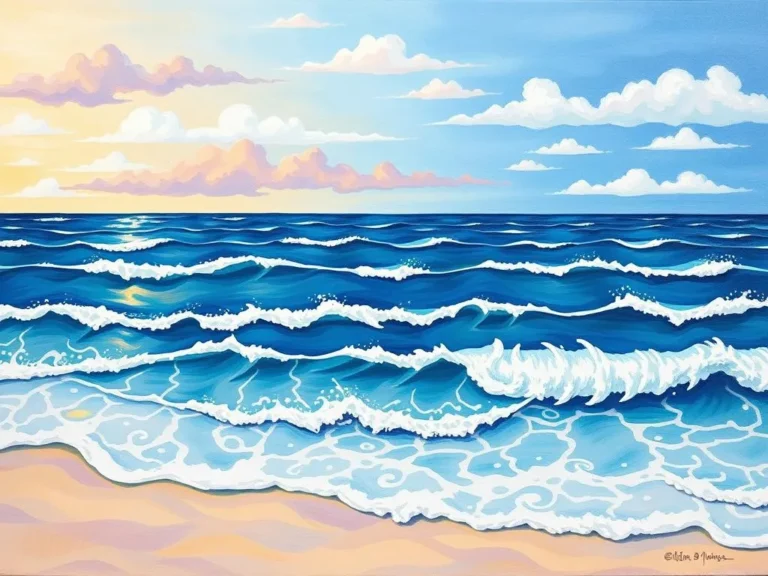Beach Waves Dream Symbolism