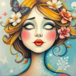 beautiful woman dream symbol