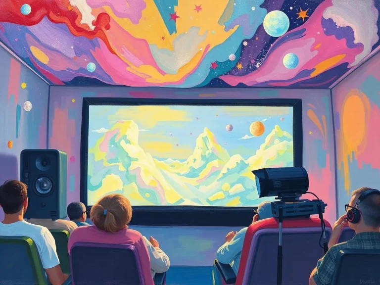 Big Screen Movie Projectors Dream Interpretations