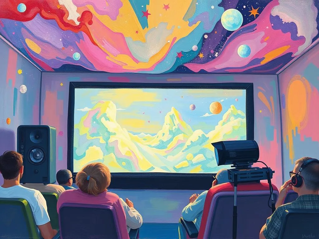 big screen movie projectors dream interpretations