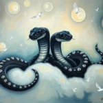 black baby cobras in dreams symbolic meaning