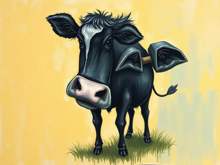 Black Cow Dream Symbol