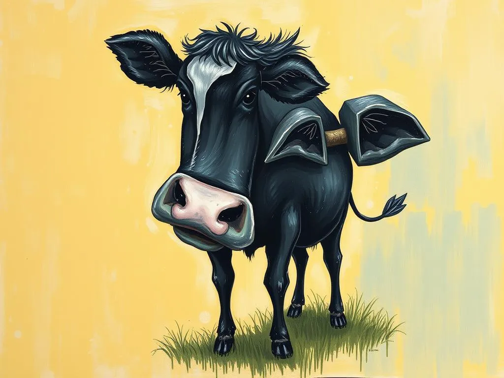 black cow dream symbol