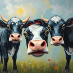 black cows dream symbolism