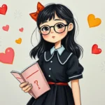 black school girl