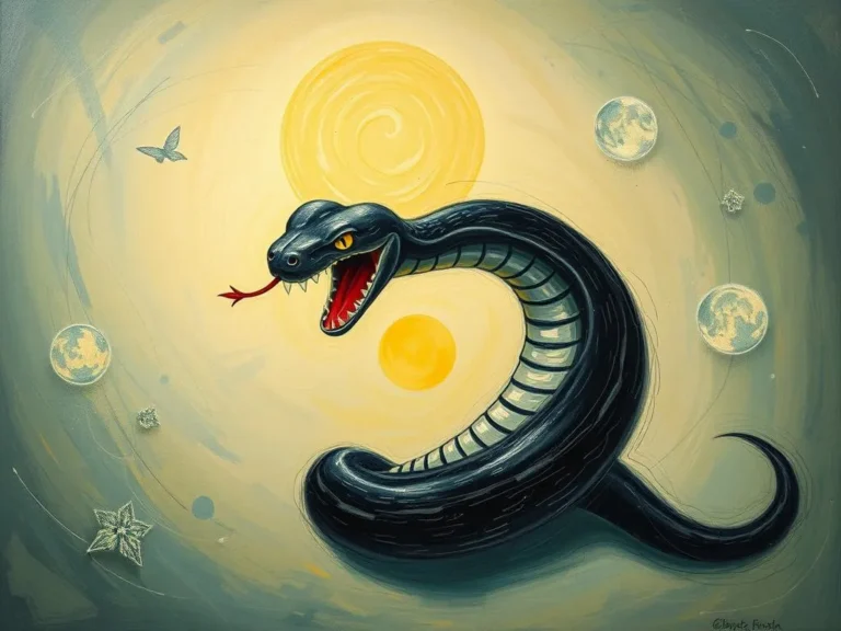 Black Snake Symbolism in Dreams