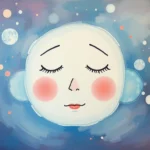 blank face in dreams