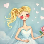 blonde bride dream symbol