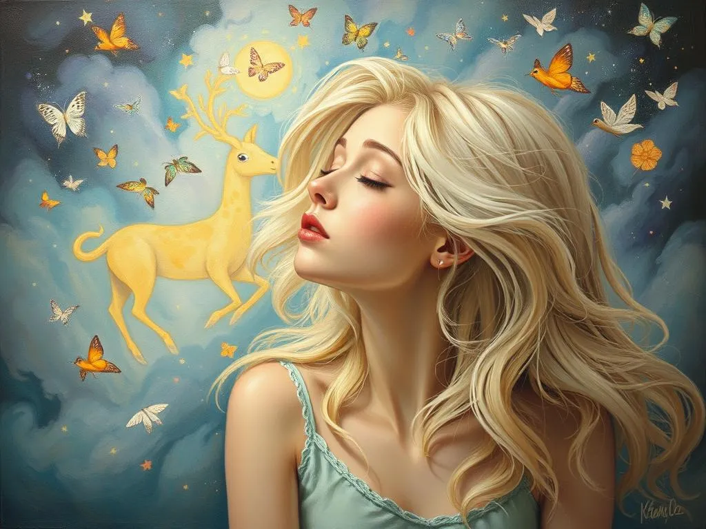 blonde lady dreams unraveling the mysteries