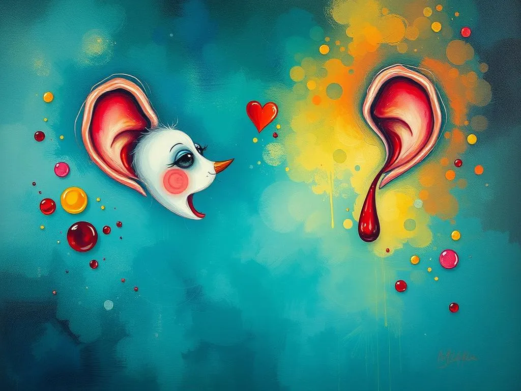blood in ears dream meaning