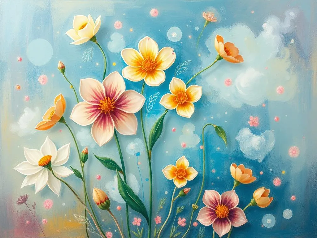 bloom of flower in dreams