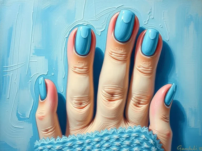 Blue Fingernails Dream Meaning