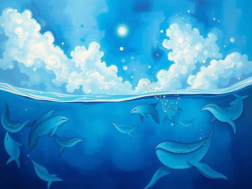 blue water in dreams dive into subconscious emotions