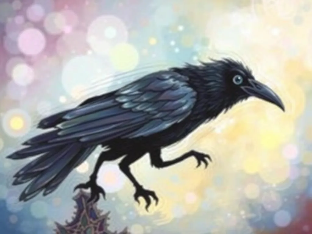 blurry crow dream symbolism