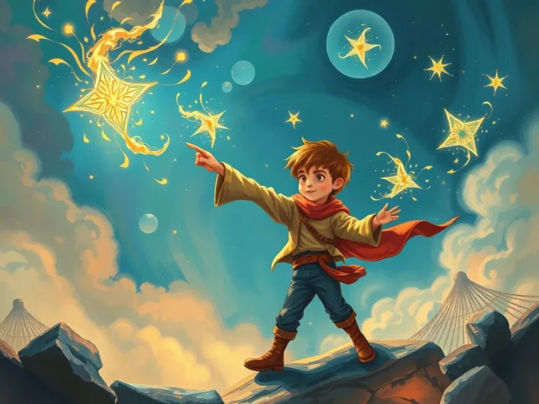 Boy Wielding Magical Powers: Journey Into the Realm of Dreams