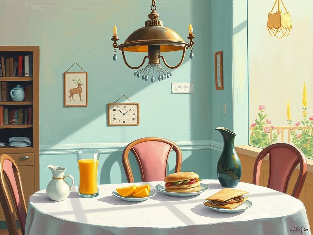 breakfast place dream meaning symbolism