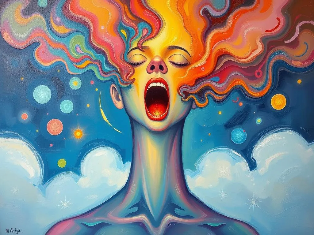 burning sensation in neck dream symbolism