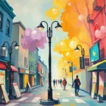 busy street dream symbol