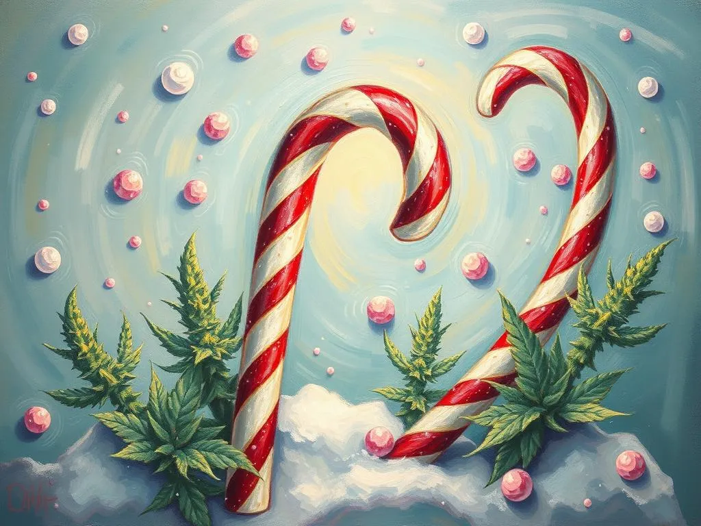 candy cane weed edibles dreams
