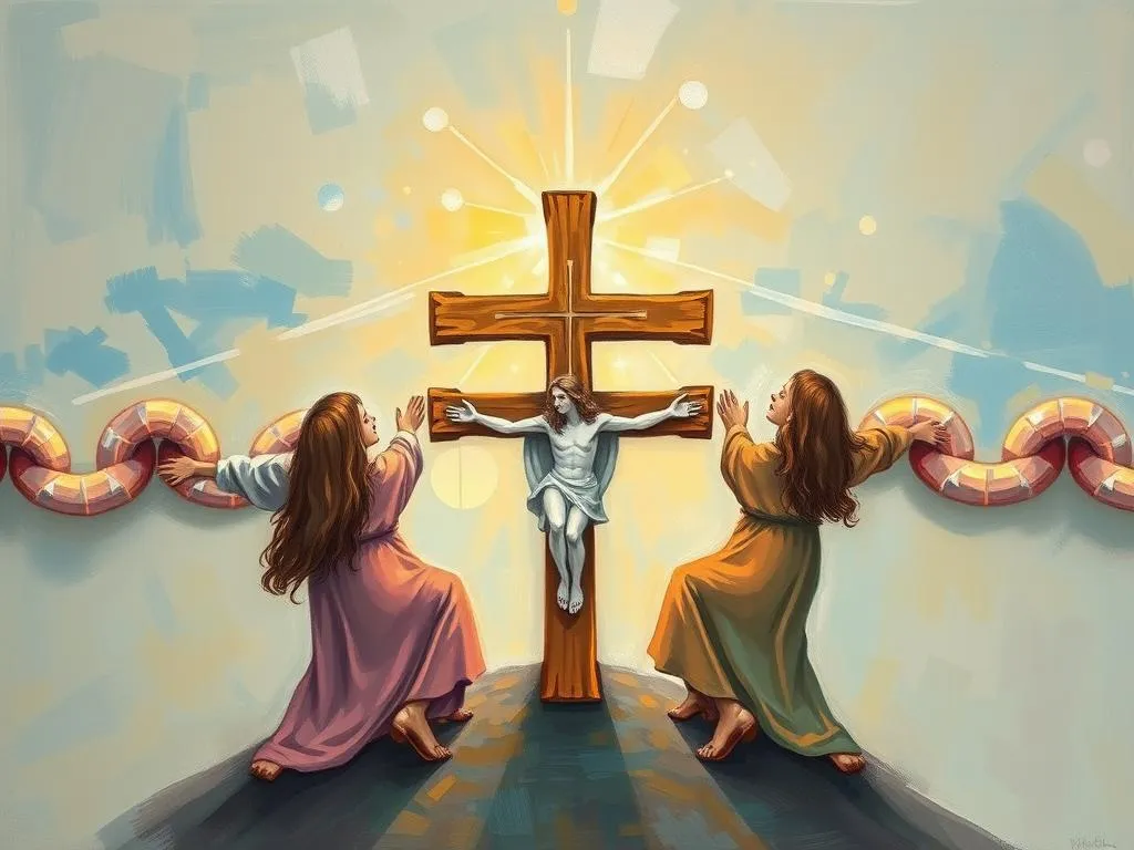 chain with jesus cross