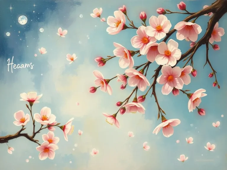 Cherry Blossoms in Dreams Meaning