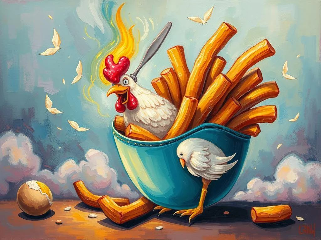 chicken fry in dream symbolism and meaning