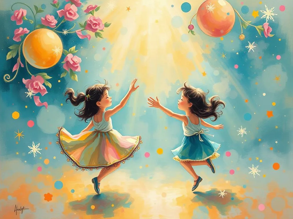 children dancing in dreams