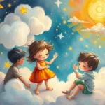 children playing in dreams