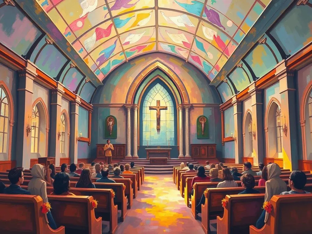 church auditorium dream meaning