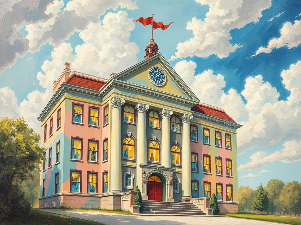 college building dream symbolism
