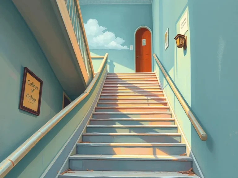 College Stairs Dream Meaning