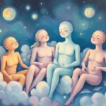 colored bodies in dreams