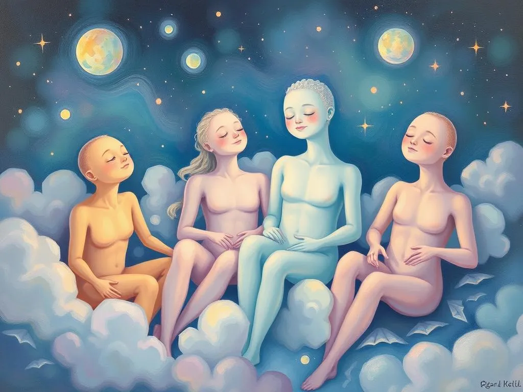 colored bodies in dreams