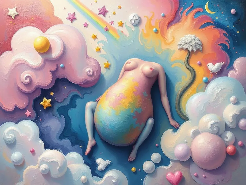 colorful body in dreams