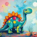 colorful dinosaur dreams symbolic meanings