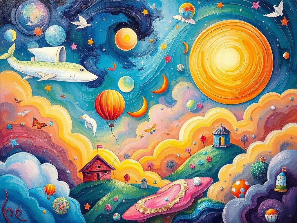 colorful world of dreams
