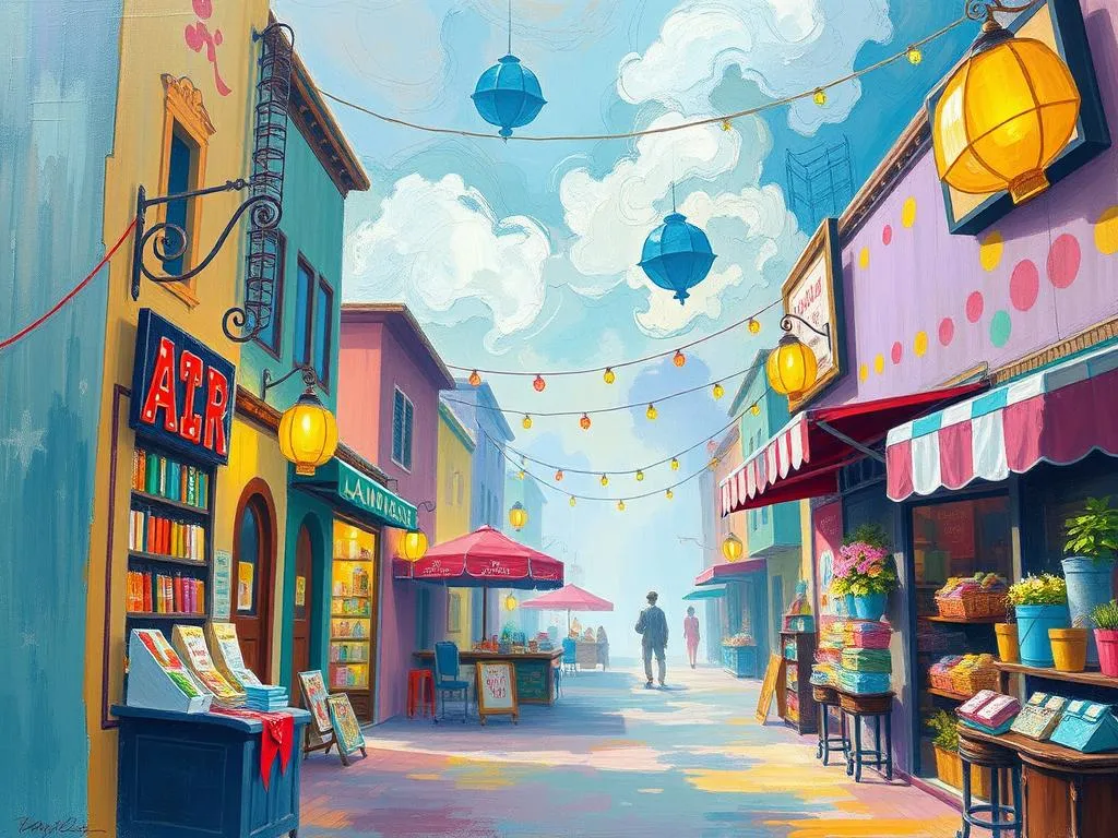 commerce background in dreams