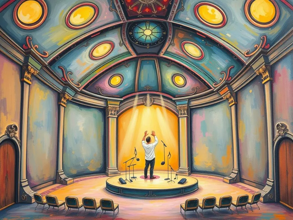 concert hall dream symbol
