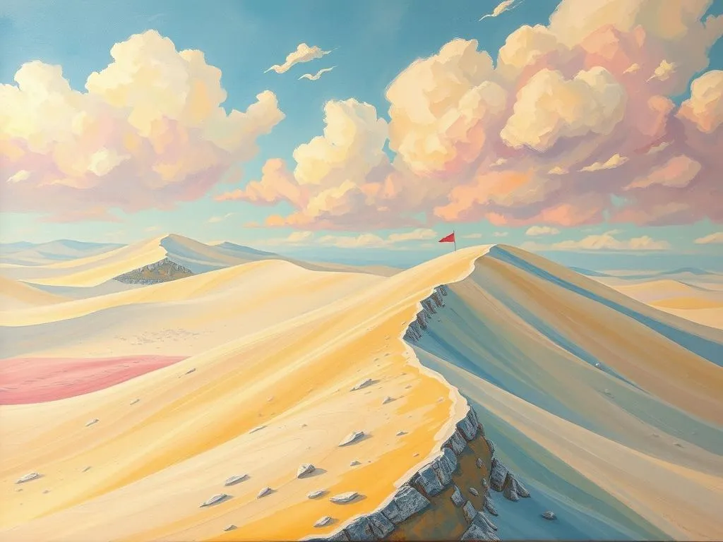 conquering sand hills in dreams
